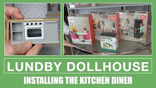 Lundby Dollhouse Part Three  Installing The Kitchen Diner [upl. by Aeet]