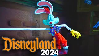 Roger Rabbits Car Toon Spin 2024  Disneyland Ride 4K60 POV [upl. by Flossie]