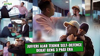 3 Pagi ERA Nabil amp Radin Belajar Teknik SelfDefense Dari Juara Dunia Silat  Jufferi Jamari [upl. by Erskine]