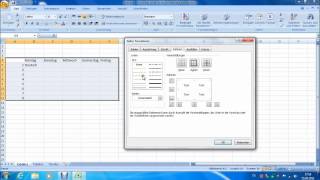 Excel Tutorial Stundenplan erstellen [upl. by Asseral405]