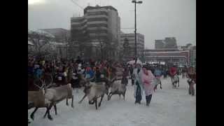 Running Of The Reindeer How Alaskas Largest City Celebrates Winter [upl. by Orvil]