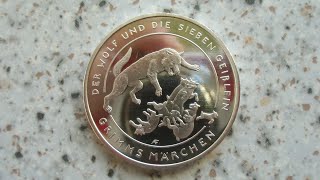 20 Euro Münze 2020  Der Wolf und die sieben Geißlein [upl. by Elleirbag621]