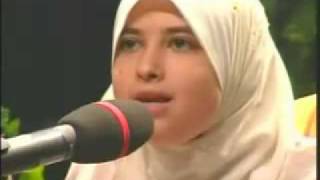 Best female Quran reciter Sumayya EdDeeb reciting Surat AlFajr [upl. by Annovahs]