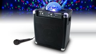 ION Party Rocker With Party Lights Mic amp Bluetooth Speakers  JB HiFi [upl. by Lian555]