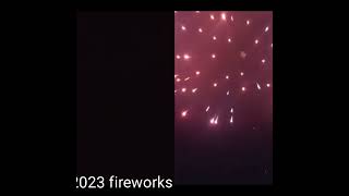 fireworks 2023 vs 2024 fireworksfireworksspectacular fypviralシ viralvideo commentlikesubscribe [upl. by Erina]