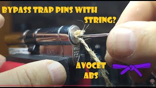 Avocet ABS  360 With String  PininPin Dimple Trap PIns amp 🧲 Magnet Interactive 😈 [upl. by Alyaj]