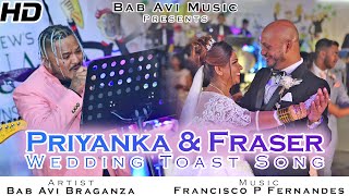 Konkani Wedding Toast Song Bab Avi Priyanka Weds Fraser [upl. by Krefetz]