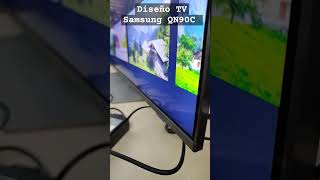 Mejor televisor gamer en 2024 Diseño y materiales de construcción TV Samsung QN90C Mini led Neo Qled [upl. by Isaacson]