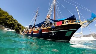 Day Trip On The Christina Nidri Lefkada [upl. by Anav981]