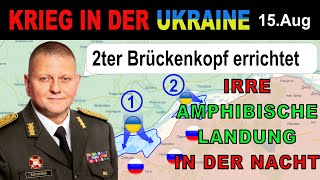 15August Fassungslose Russen  Ukrainer ÜBERQUEREN DEN FLUSS UND NEHMEN GEFANGENE [upl. by Ashmead]