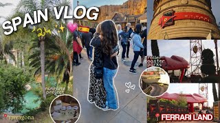 SPAIN VLOG 2024 PortAventura amp Ferrari Land parks 🇪🇸💋 [upl. by Nnylesor134]