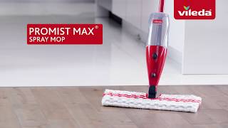 How to use the Vileda ProMist MAX Spray Mop for fast amp easy floor cleaning [upl. by Ative]