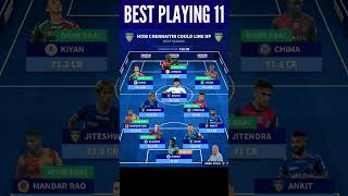 🔵CHENNAIYIN FC🔵 BEST LINEUP amp PLAYING 11 for ISL SEASON 202425✅ indiansuperleague chennaiyinfc [upl. by Ulphiah]