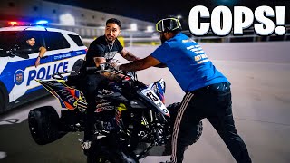 COPS RAID US WHILE WE WERE RIDING   BRAAP VLOGS [upl. by Calen]