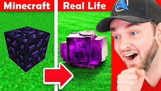 NEW MINECRAFT vs REALLIFE MUST SEE [upl. by Araf]