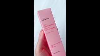 Unboxing innisfree  Cherry Blossom Glow ToneUp Cream SkinFit [upl. by Kenta521]