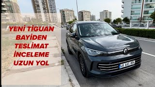 Yeni Tiguan 2024 Elegance 15 Etsi Teslimat İlk İzlenim İnceme Yakıt Tüketimi ve Uzun YolVlog [upl. by Aelaza]