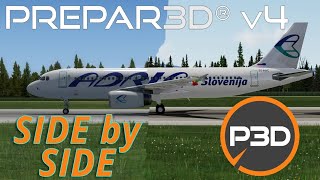 P3Dv4 VS P3Dv5 SIDE by SIDE  Which one is better [upl. by Refinnej667]