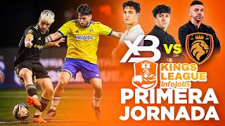 XBUYER TEAM vs ULTIMATE MOSTOLES ¡PRIMER PARTIDO DE LA KINGS CUP [upl. by Ardnaskela]