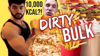 I Ate What Morons Say Bulking Is 10K Dirty Bulk Challenge [upl. by Attelrahc]