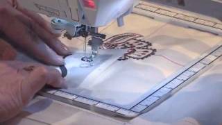 Continuous Machine Embroidery [upl. by Ayit]