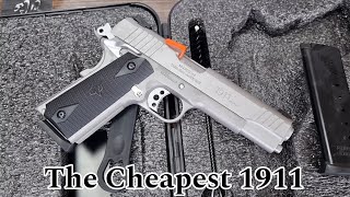 The best budget 1911 Pistol  Taurus PT1911 45ACP full size Pistol Review and Unboxing [upl. by Inatirb70]