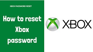 Xbox Password Reset amp Microsoft accountlive password Reset Process 2020 [upl. by Aschim702]