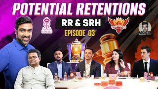 IPL Potential Retentions RR amp SRH  R Ashwin  PDogg [upl. by Honniball]