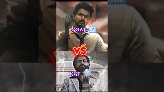 GOAT vs KGF 2  The Box Office Battle [upl. by Googins]