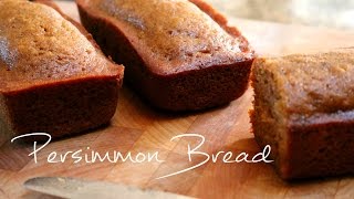 How to Make Persimmon Bread  rachel republic [upl. by Lash]