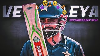 Ve KAMLEYA ft Babar azam 💚• Babar Azam beat sync • Babar Azam status 🤍 [upl. by Yurik]