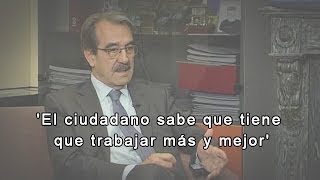 Ontiveros El ciudadano sabe que tiene que trabajar más y mejor [upl. by Ehttam]