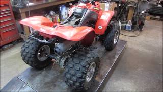 rotted out atv frame repair [upl. by Enileme]