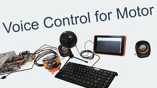 Voice Control for Brushless Motor ODrive  Google Assistant [upl. by Ohce]