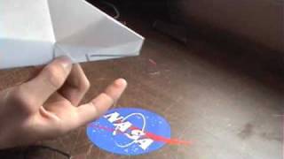 How To make a Paper Airplane with a kf airfoil kf1 [upl. by Marcello]