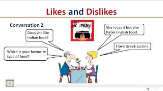 LISTENING  Likes and Dislikes [upl. by Jackie]