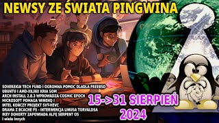 Linux TechNEWS 15 do 31 Sierpień Ogromna pomoc dla FreeBSD Microsoft pomaga Wine AMD Xilinix i inne [upl. by Jody]