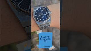 Tissot PRX Powermatic 80 wotd watchreview watch watchoftheday tissot tissotprx swissmade [upl. by Tegan]