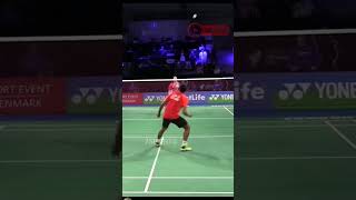 Lin Dan Super controlled foot work [upl. by Couhp643]