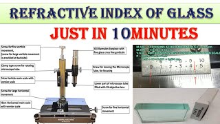 PHYSICS CLASS XIIEXPIREMENT 11 Refractive Index Of Glass [upl. by Rianna795]