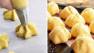 How to make Perfect Choux Pastry  Profiteroles Recipe [upl. by Fiel]