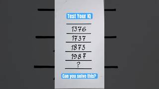 Test Your IQ🤔‼️Part1187 shorts math shortsviral viral iq trendingshorts puzzle iqtest [upl. by Nedlog]