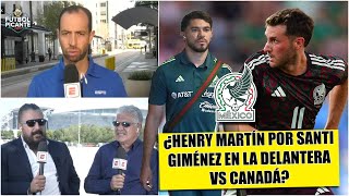 HENRY MARTÍN sería el titular en vez de SANTI GIMÉNEZ EL TUCA aprueba el cambio  Futbol Picante [upl. by Atikan40]