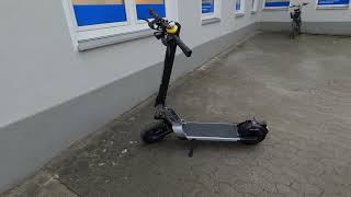 Slidefox NT 🛴 Erste Fahrt mit dem neuen EScooter [upl. by Herwig]