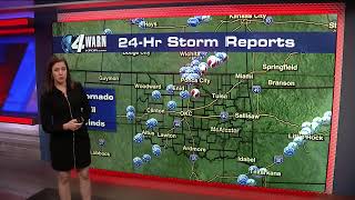 Severe Weather Coverage in Oklahoma  April 27 2024 307 pm start time [upl. by Priscilla]