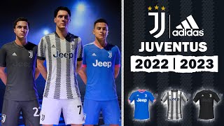 Juventus 20222023 Kit FIFA22 Kit Mod [upl. by Ahsein]