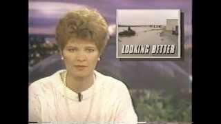 News Coverage of 1990 Chehalis River Flood in Aberdeen [upl. by Hairam]