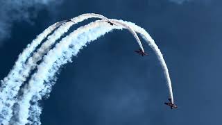 Aeroshell Aerobatic Team Full Demo  2023 Stuart Airshow [upl. by Manchester]