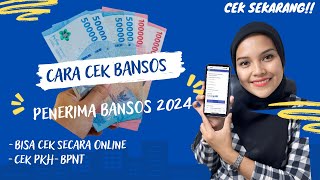 Cara Cek BANSOS Terbaru Hanya Lewat HP [upl. by Allicsirp]