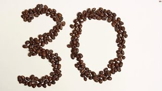 Coffee Beans Countdown Timer 30 Seconds [upl. by Egduj]